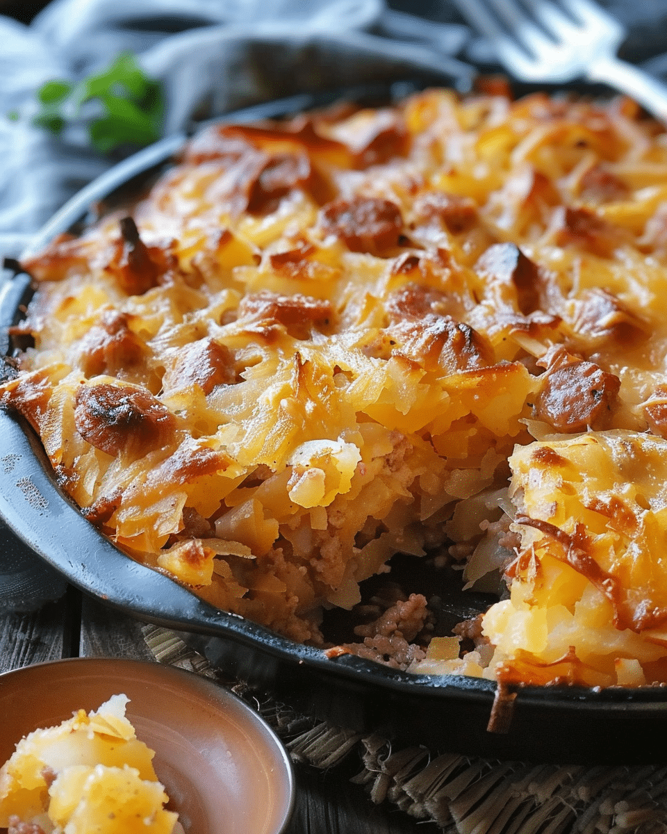 Sausage Hashbrown Casserole