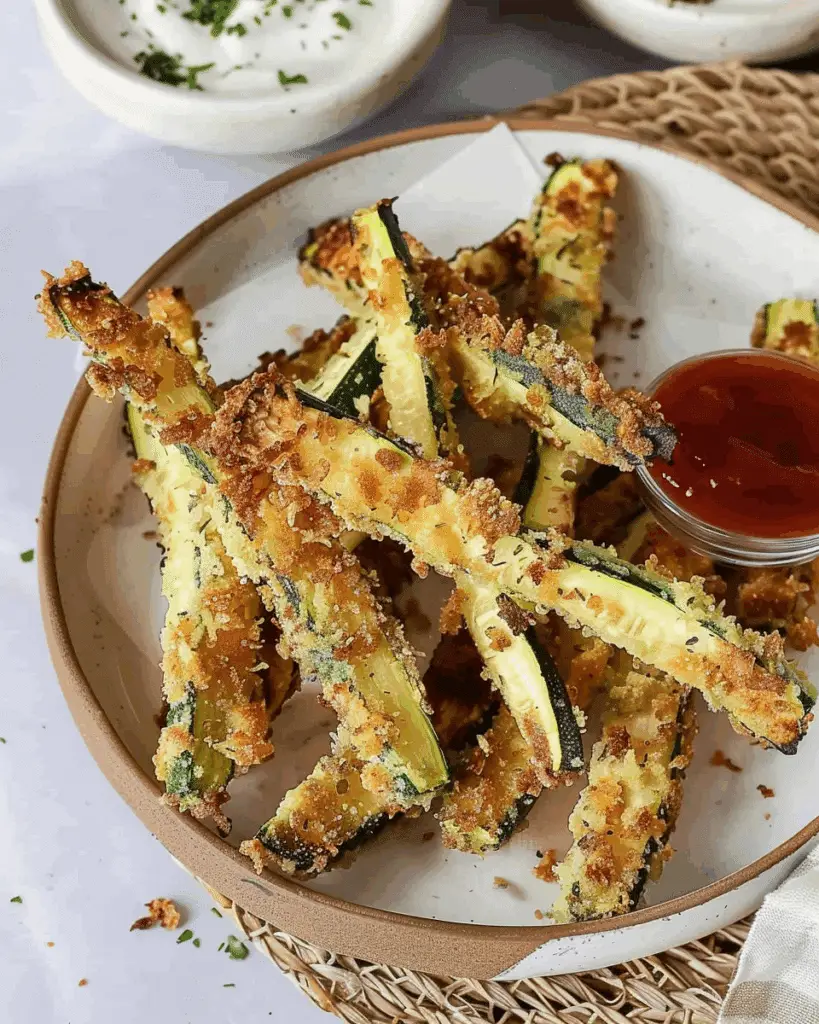 Air Fryer Zucchini Fries