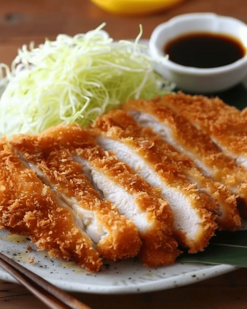 Chicken Katsu (Japanese Fried Chicken Cutlet)