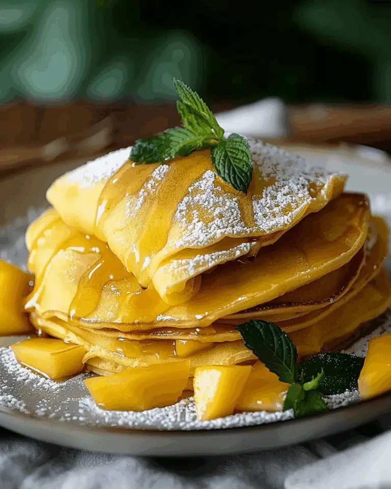 Mango Pancakes: Your Ultimate Desert Island Delight