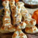 Spooky and Fun Breadstick Bones