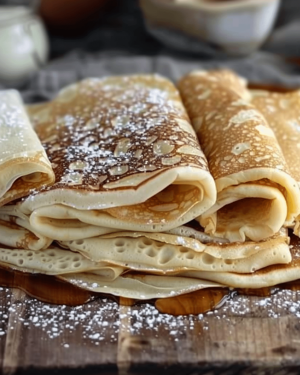 Easy Homemade Crepes Recipe