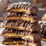 Chocolate Peanut Butter Christmas Trees