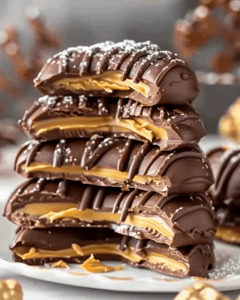 Chocolate Peanut Butter Christmas Trees