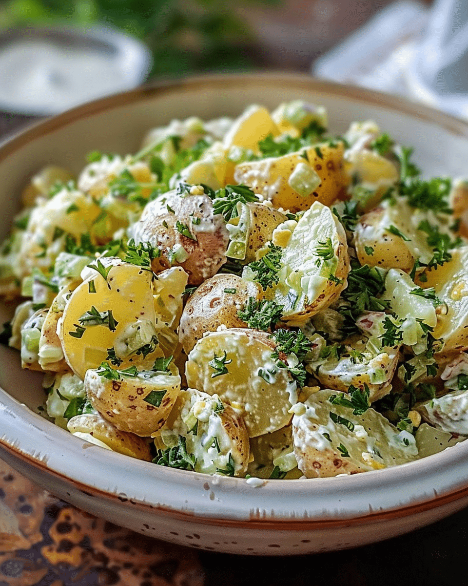Classic French-Style Potato Salad