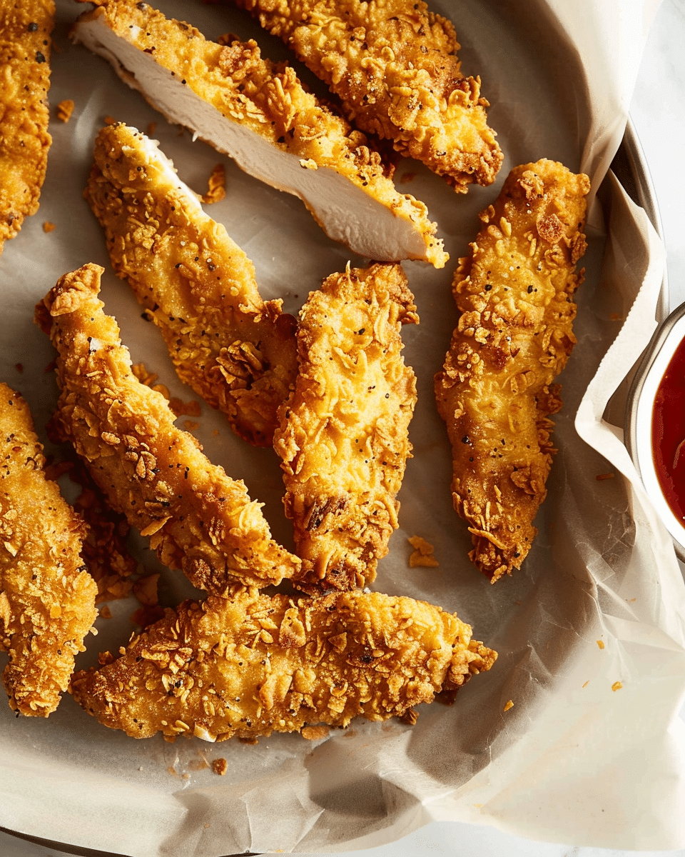 Crispy Baked Chicken Tenders