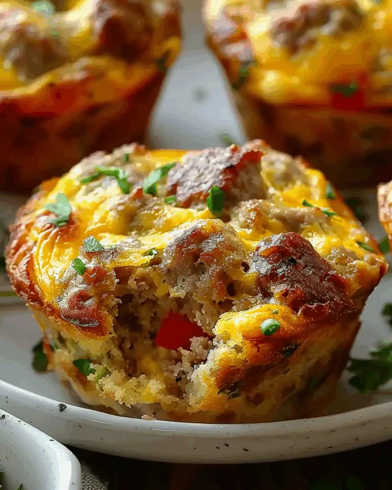 Easy Sausage Breakfast Muffins