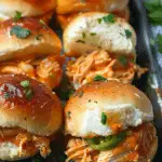 Spicy Buffalo Chicken Sliders