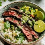 Cilantro Lime Steak Bowls