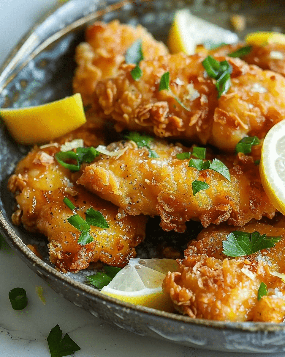 Crispy Lemon Chicken