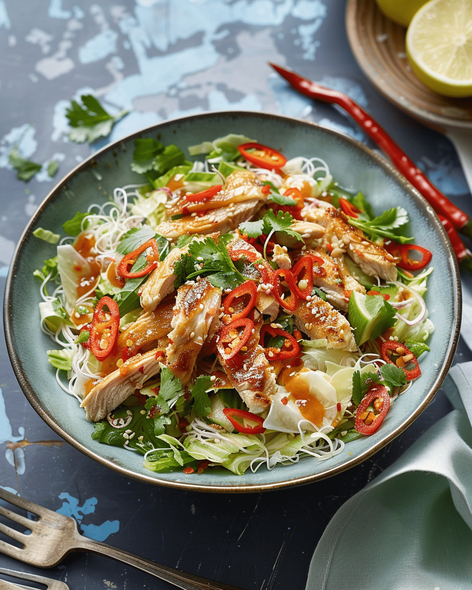 Bang Bang Chicken Salad