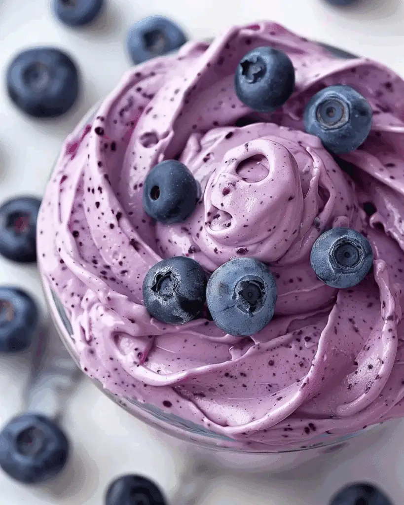 Blueberry Cream Cheese Frosting
