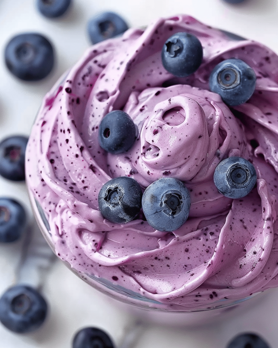 Blueberry Cream Cheese Frosting