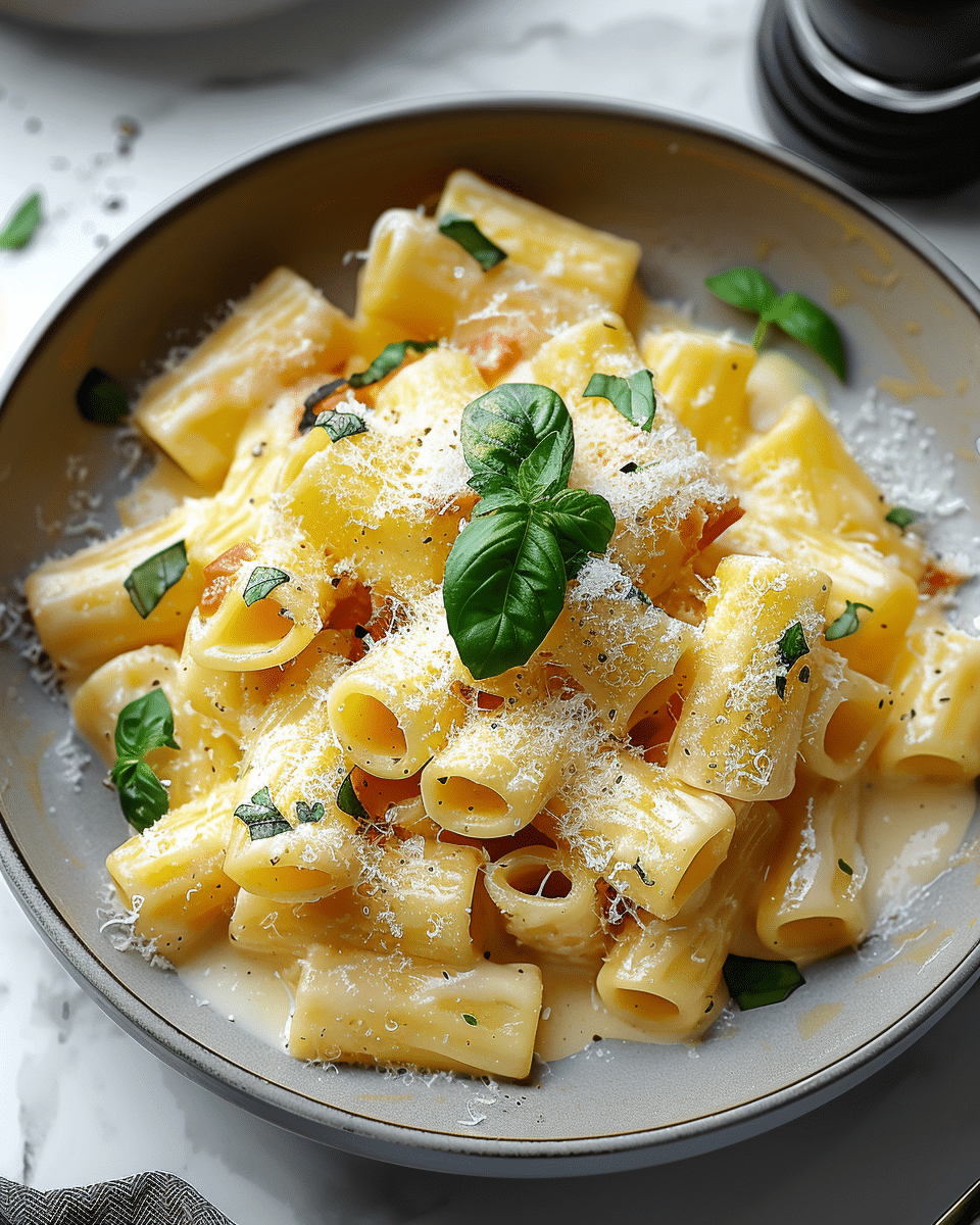 Creamy Rigatoni