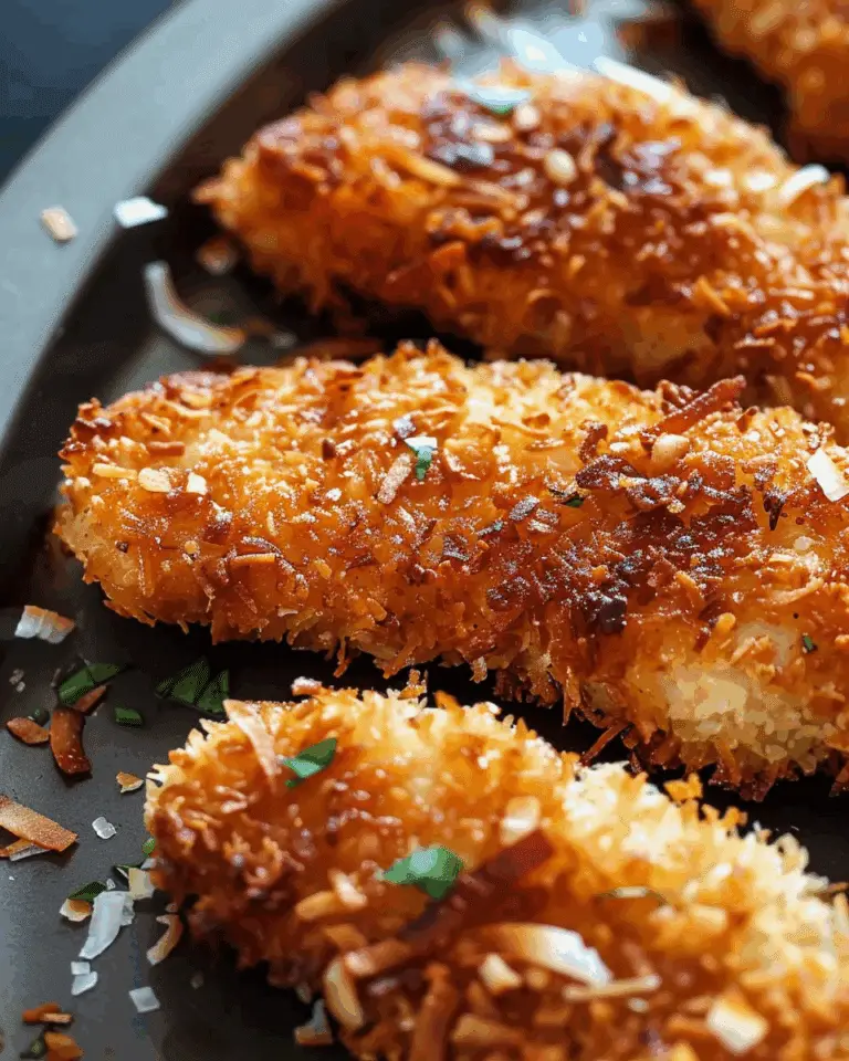 Crispy Coconut Chicken Tenders