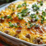 Easy Sausage Egg Casserole