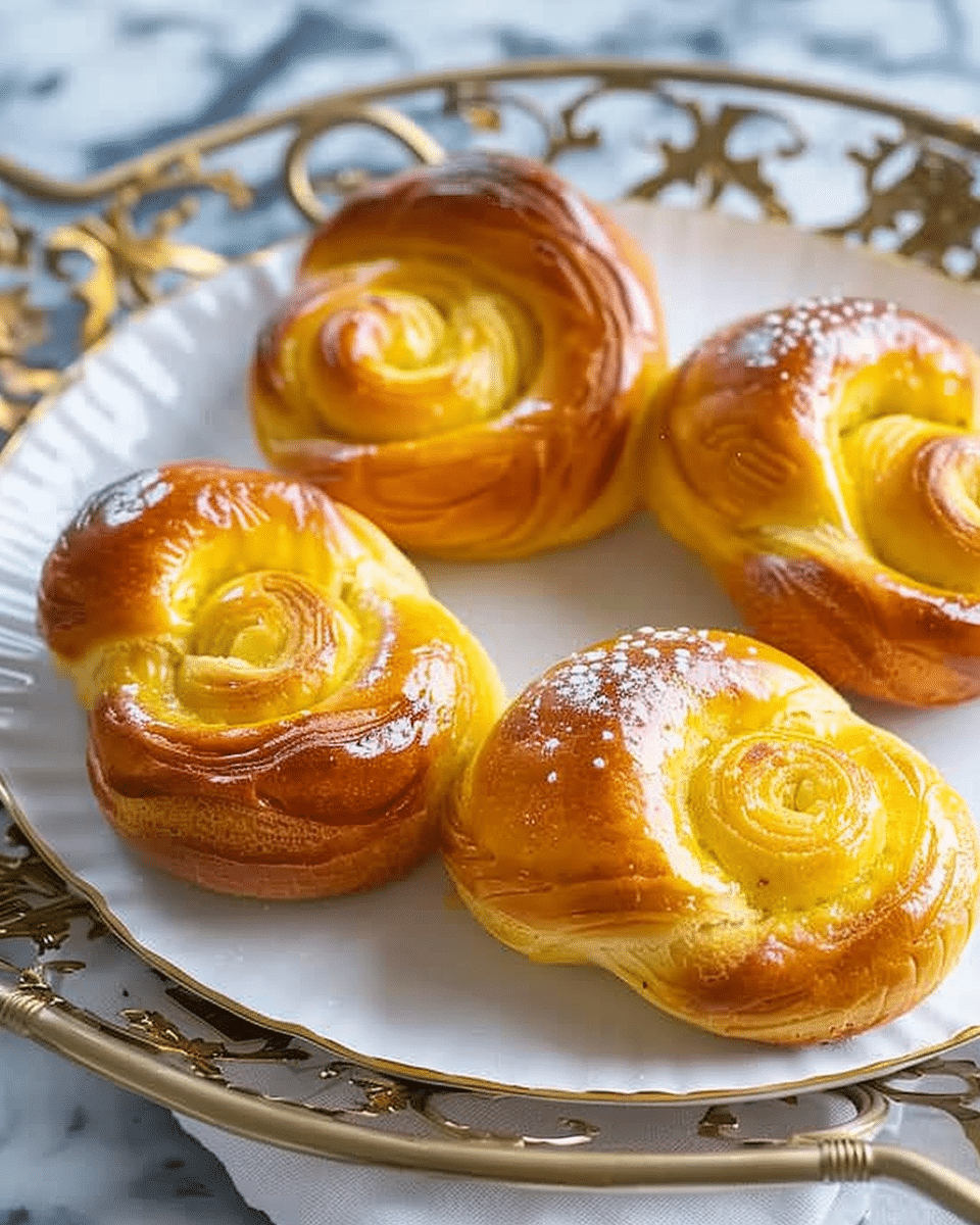 Lucia Saffron Buns (Lussekatter)