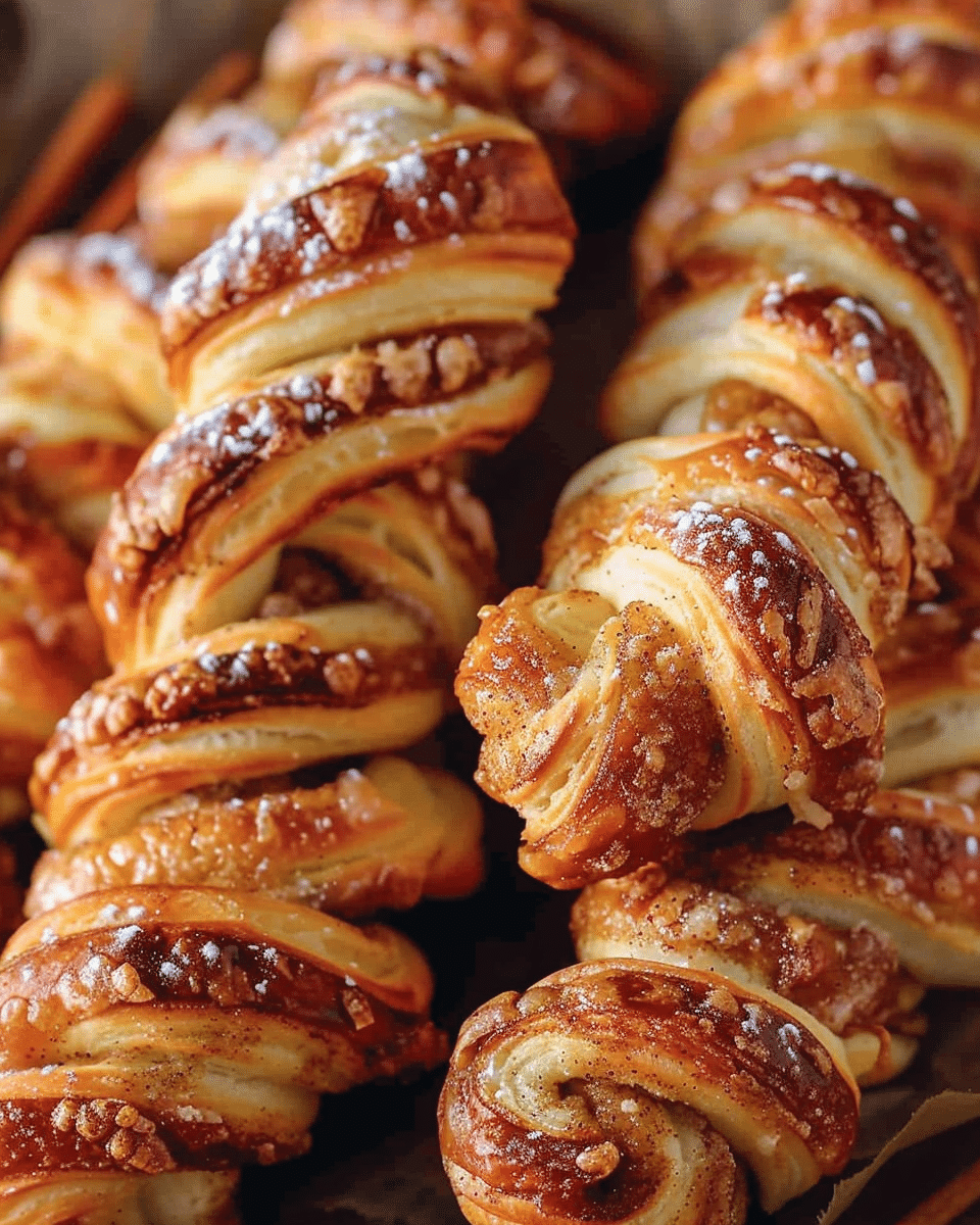 Easy Homemade Cinnamon Twists