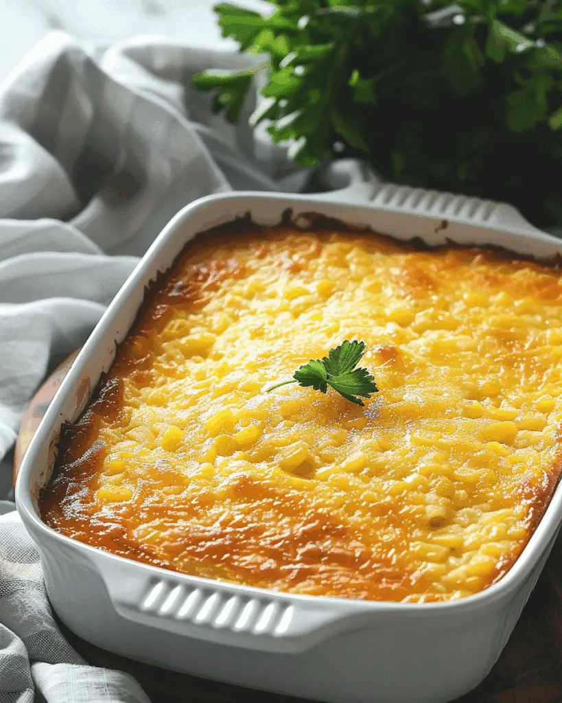 Easy Jiffy Corn Casserole