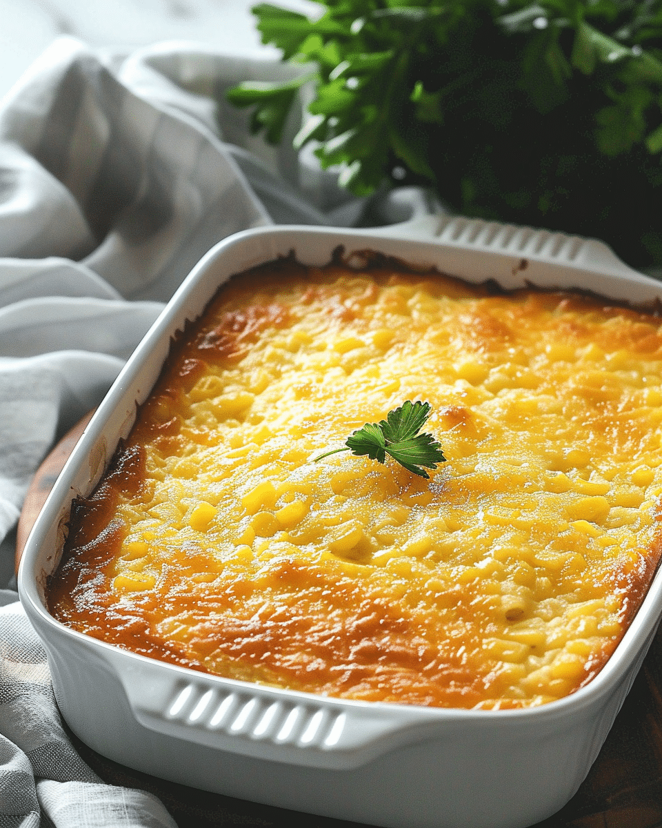 Easy Jiffy Corn Casserole