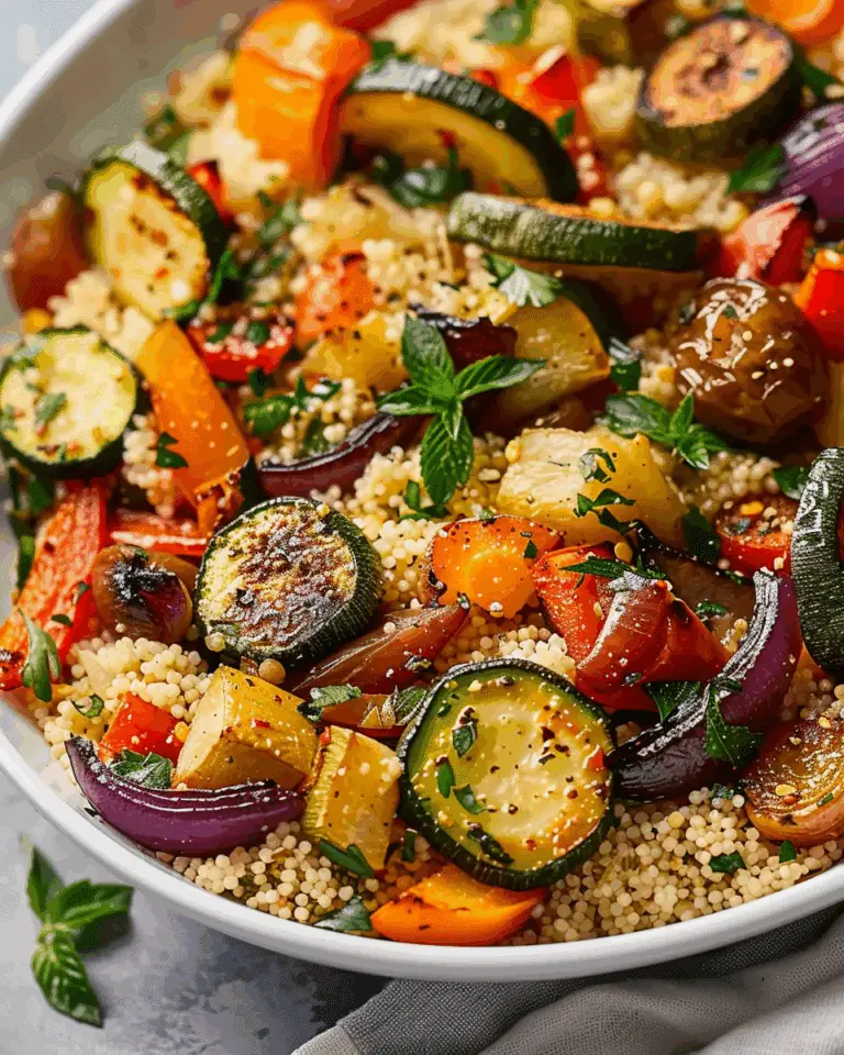 Flavorful Roasted Vegetable Couscous Recipe