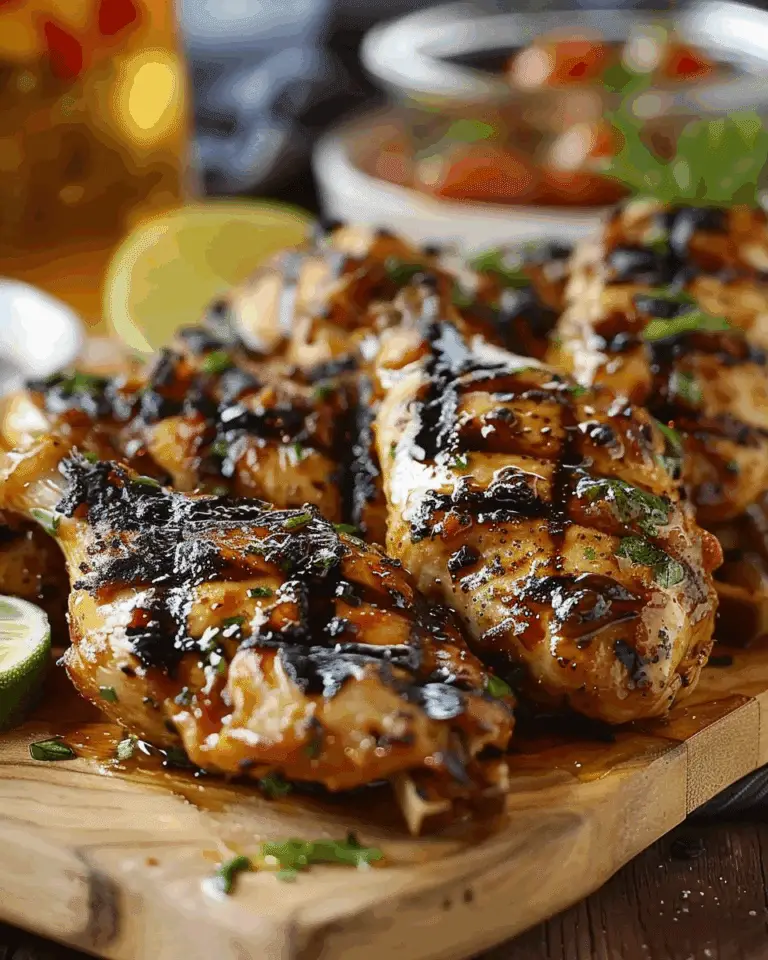 Key West Grilled Chicken: A Tropical Twist on Summer Grilling