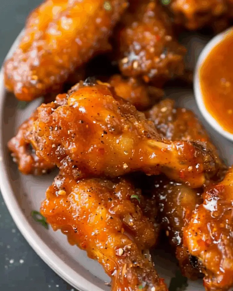 Orange Pepper Sauce for Chicken Wings