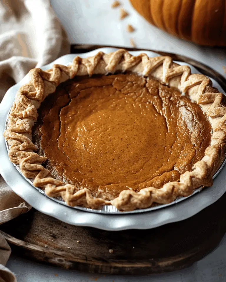 Pumpkin Pie from Scratch