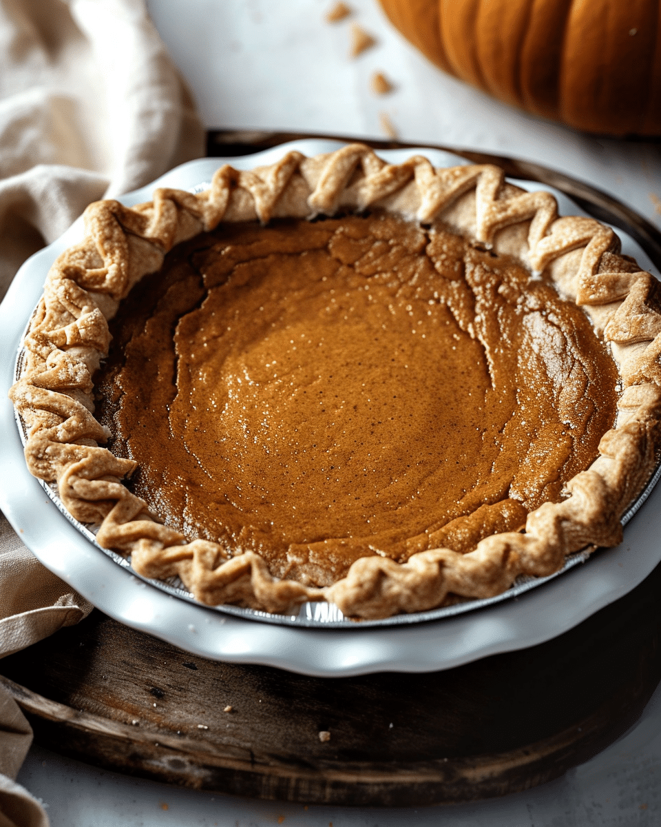 Pumpkin Pie from Scratch