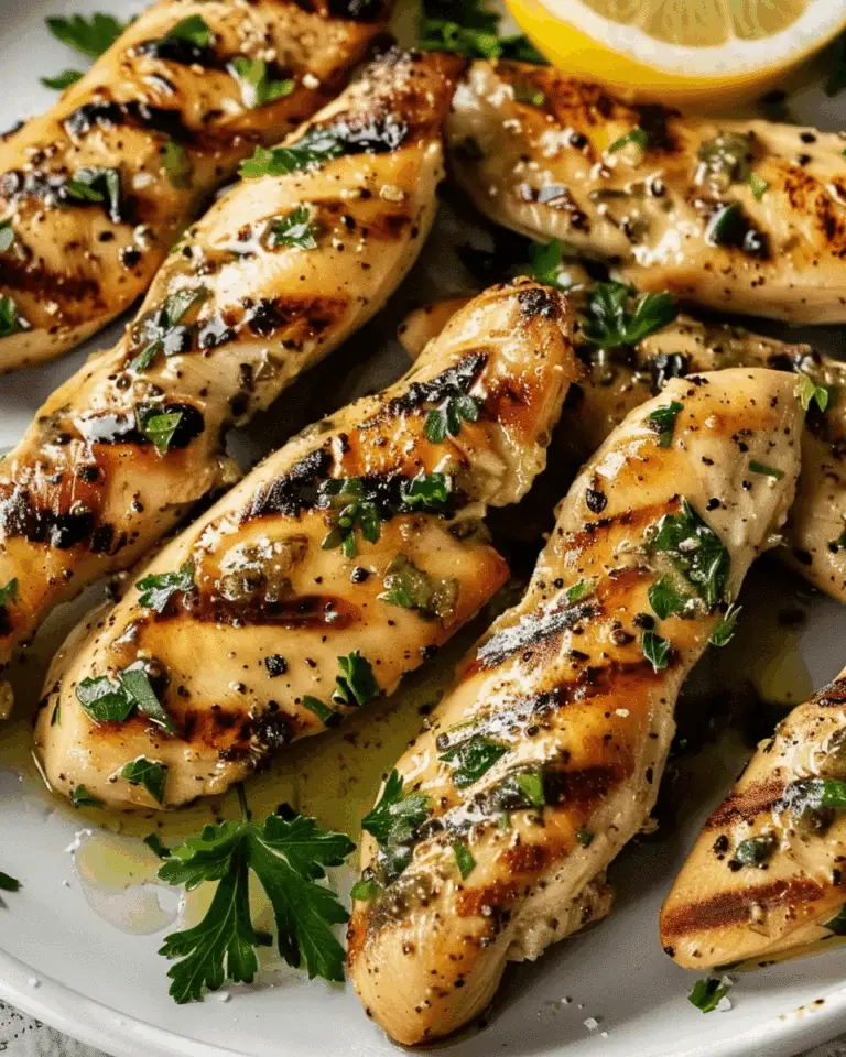 Greek-Style Grilled Chicken Tenders