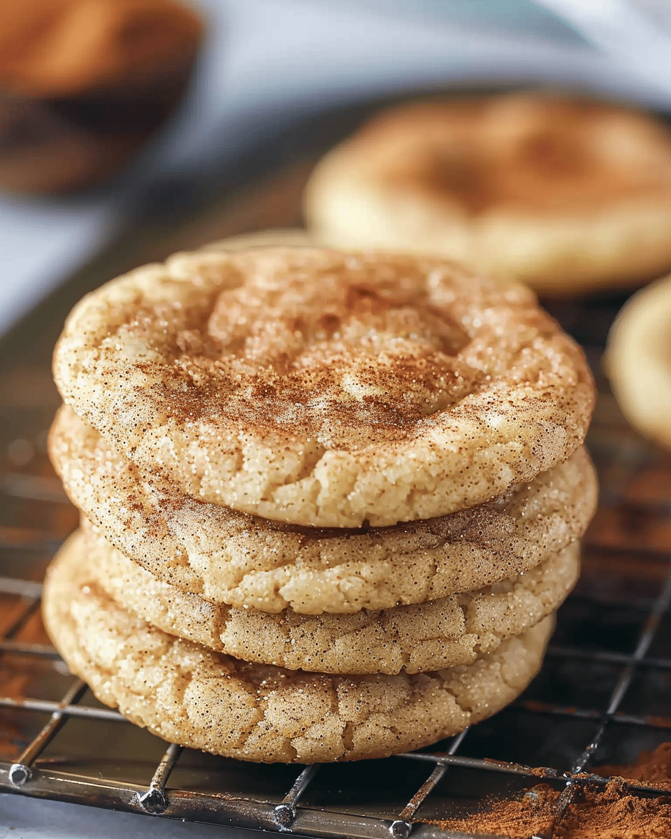 Irresistibly Chewy Snickerdoodle Cookies Recipe