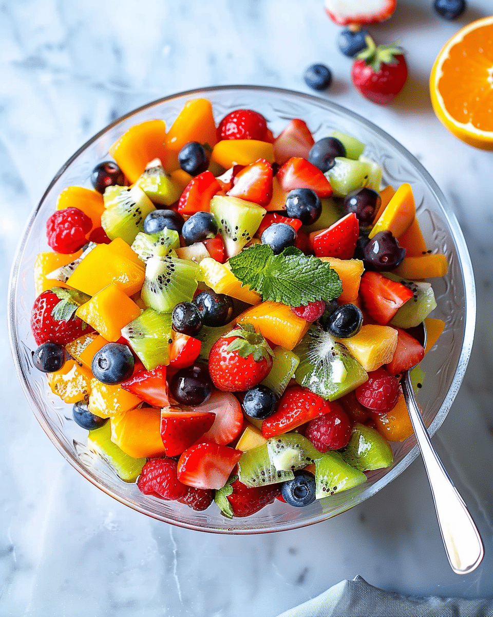 Rainbow Fruit Salad Recipe