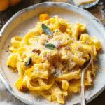 Brown Butter Pumpkin Alfredo Pasta: A Cozy, Quick Halloween Dinner