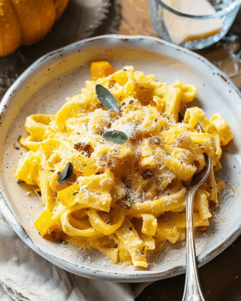 Brown Butter Pumpkin Alfredo Pasta: A Cozy, Quick Halloween Dinner