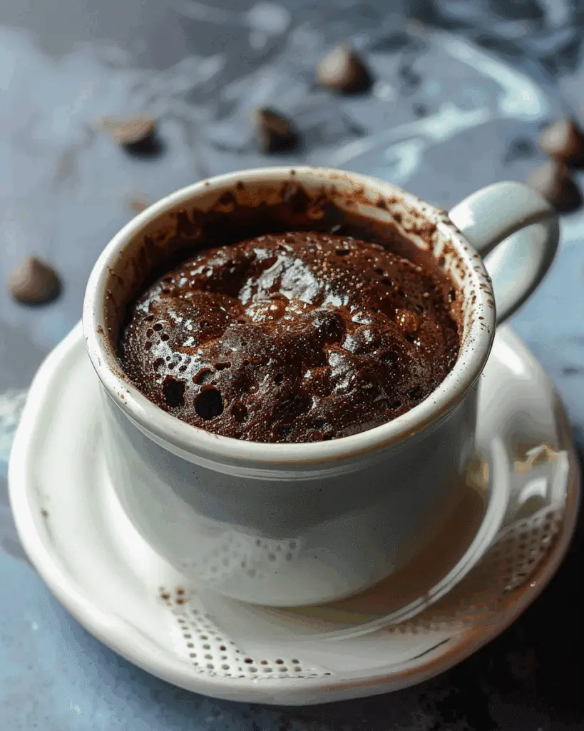 Brownie Mug Cake in 5 Minutes (Eggless Recipe)