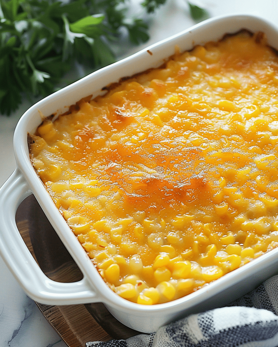 Easy Jiffy Corn Casserole