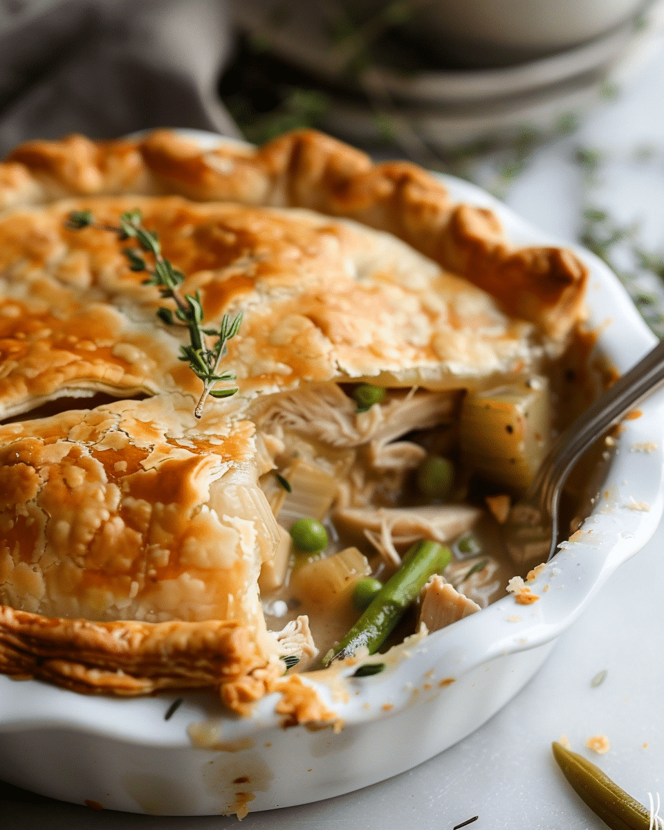Leftover Turkey Pot Pie