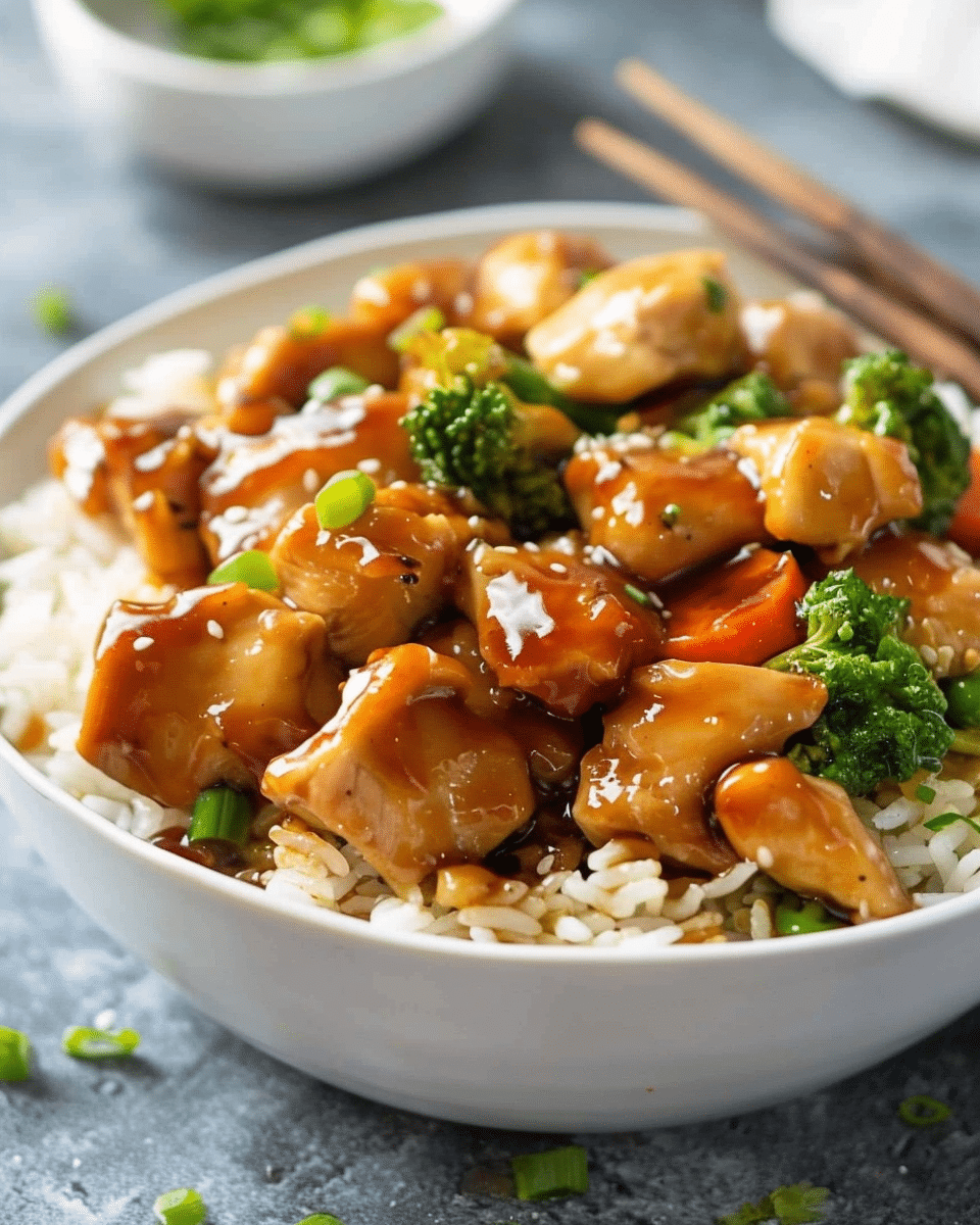 Quick Honey Garlic Chicken Stir-Fry