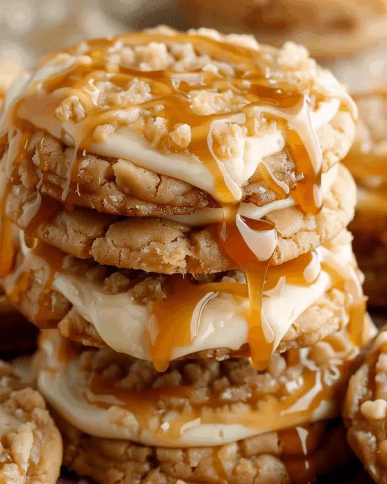 Salted Caramel Cheesecake Cookies