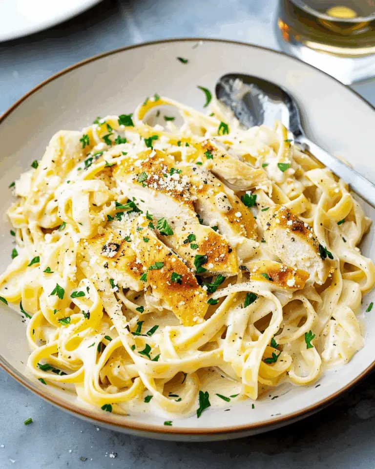 Chicken Alfredo – Creamy Chicken Pasta