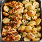 Garlic Parmesan Chicken Potatoes: A Simple Weeknight Dinner Recipe