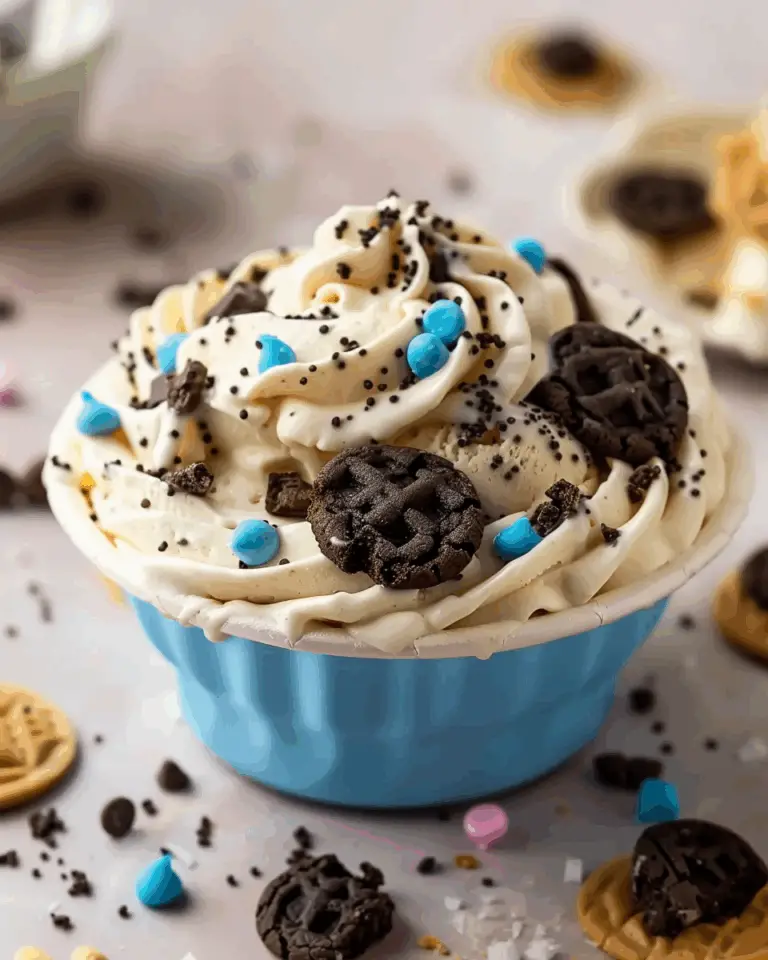 Cookie Monster Ice Cream
