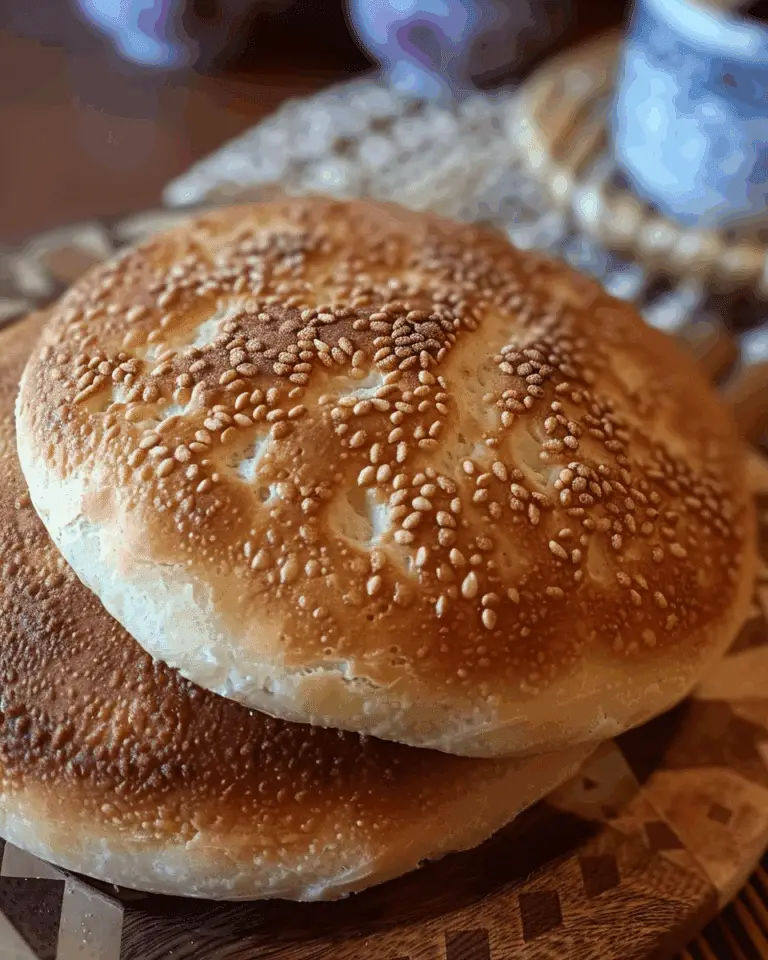 Khobz el Dar (Algerian Semolina Bread)