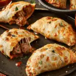 Cheesy Meatball Pockets
