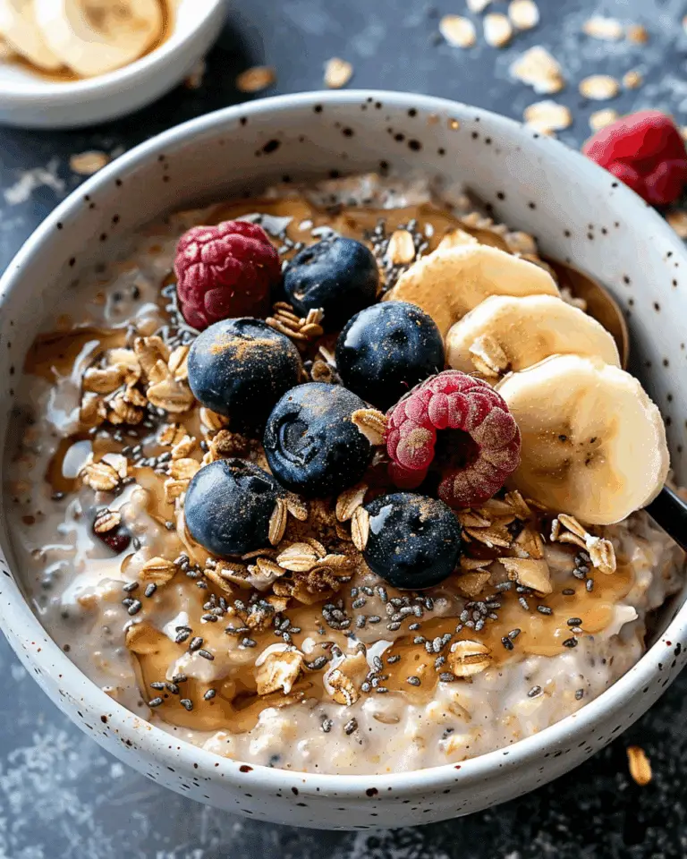 Classic Overnight Oats: The Breakfast Staple