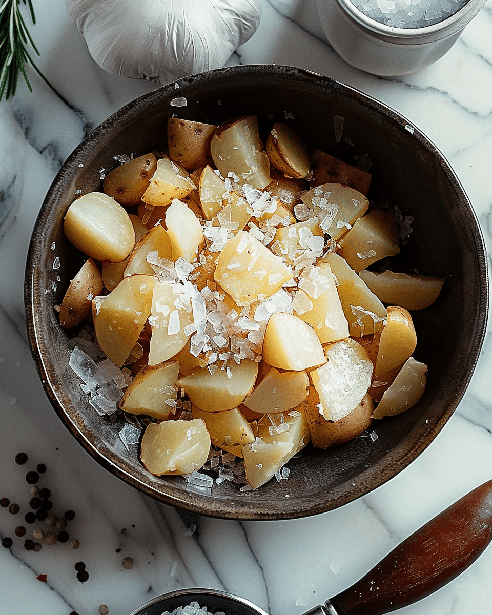 Sea Salt Mixed Chopped Potatoes