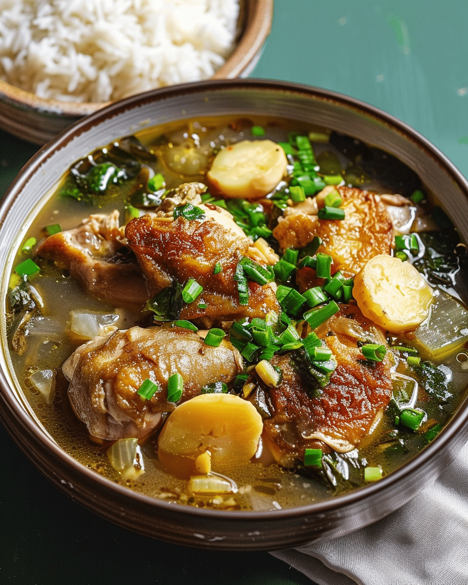 Tinolang Manok (Chicken Tinola)