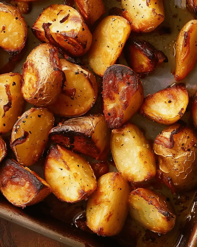 Crispy Roasted Potatoes with Mayonnaise