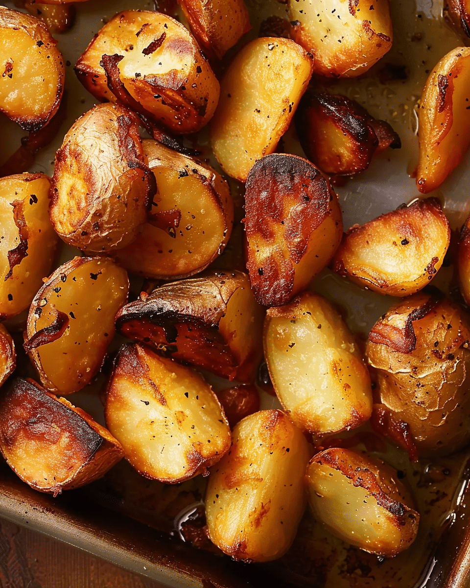Crispy Roasted Potatoes with Mayonnaise