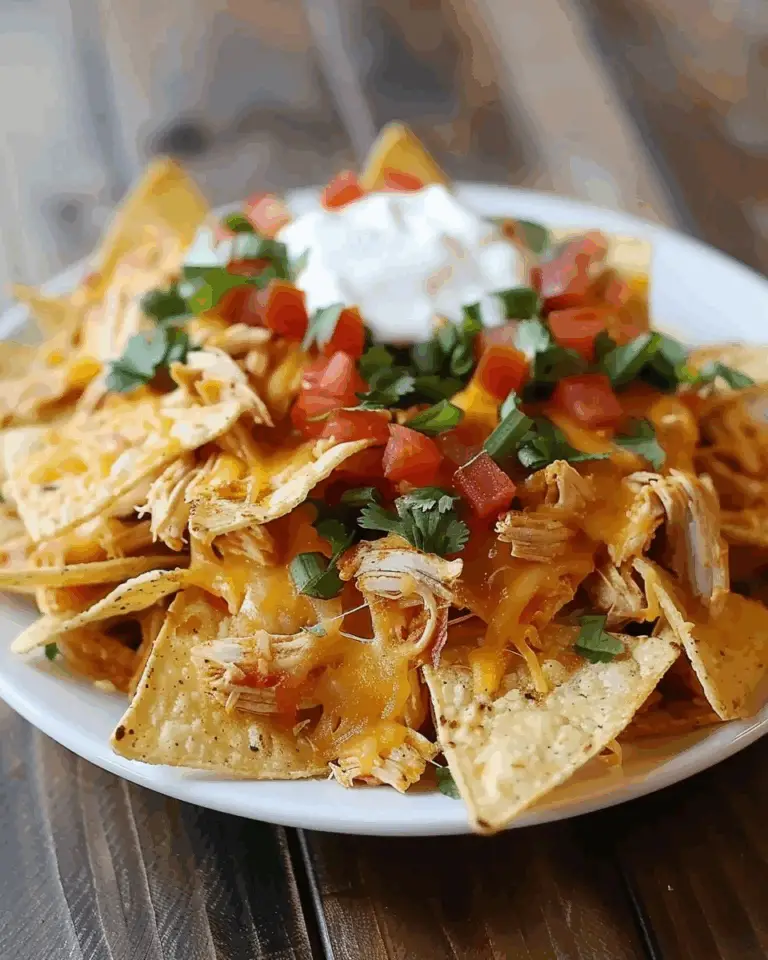 Crockpot Chicken Nachos – The Ultimate Comfort Food
